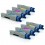 OKI C3300/C3400/C3450/C3530/C3600 PACK 8 TONER COMPATIBLES PREMIUN