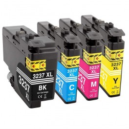BROTHER LC-3237 PACK 4 COMPATIBLES PREMIUN